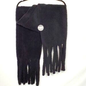 Faux Fur Blanket Scarf Extra Long with Fringe Soft Fluffy Unisex Wrap NWT